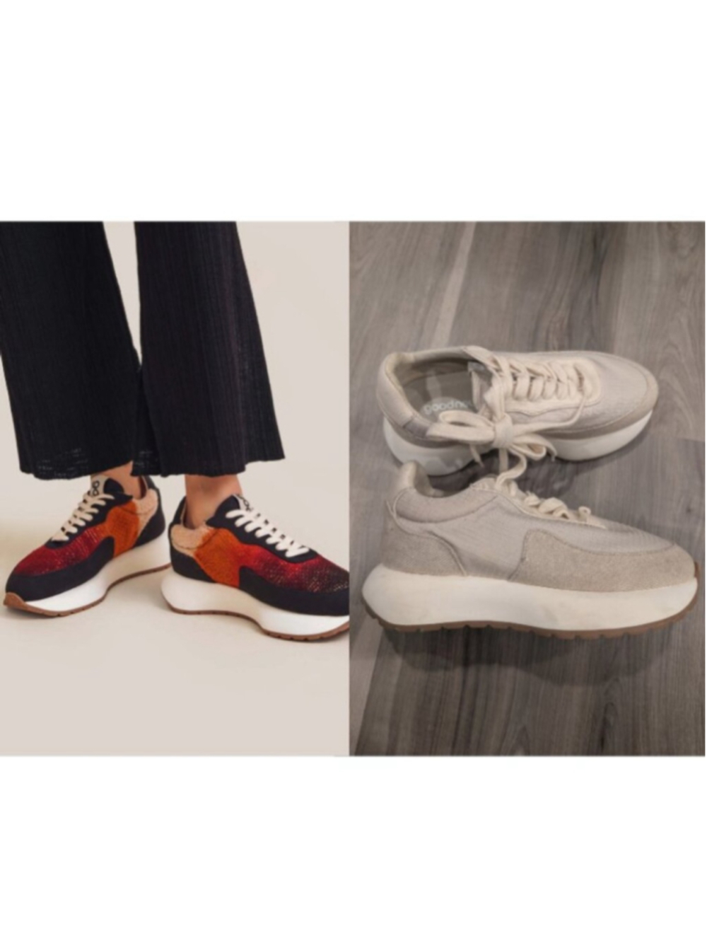 Good News | Kook Oatmeal Low Top Sneakers